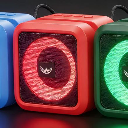 Caixa de som Bluetooth Altomex com luz RGB e tecnologia TWS da Vapto