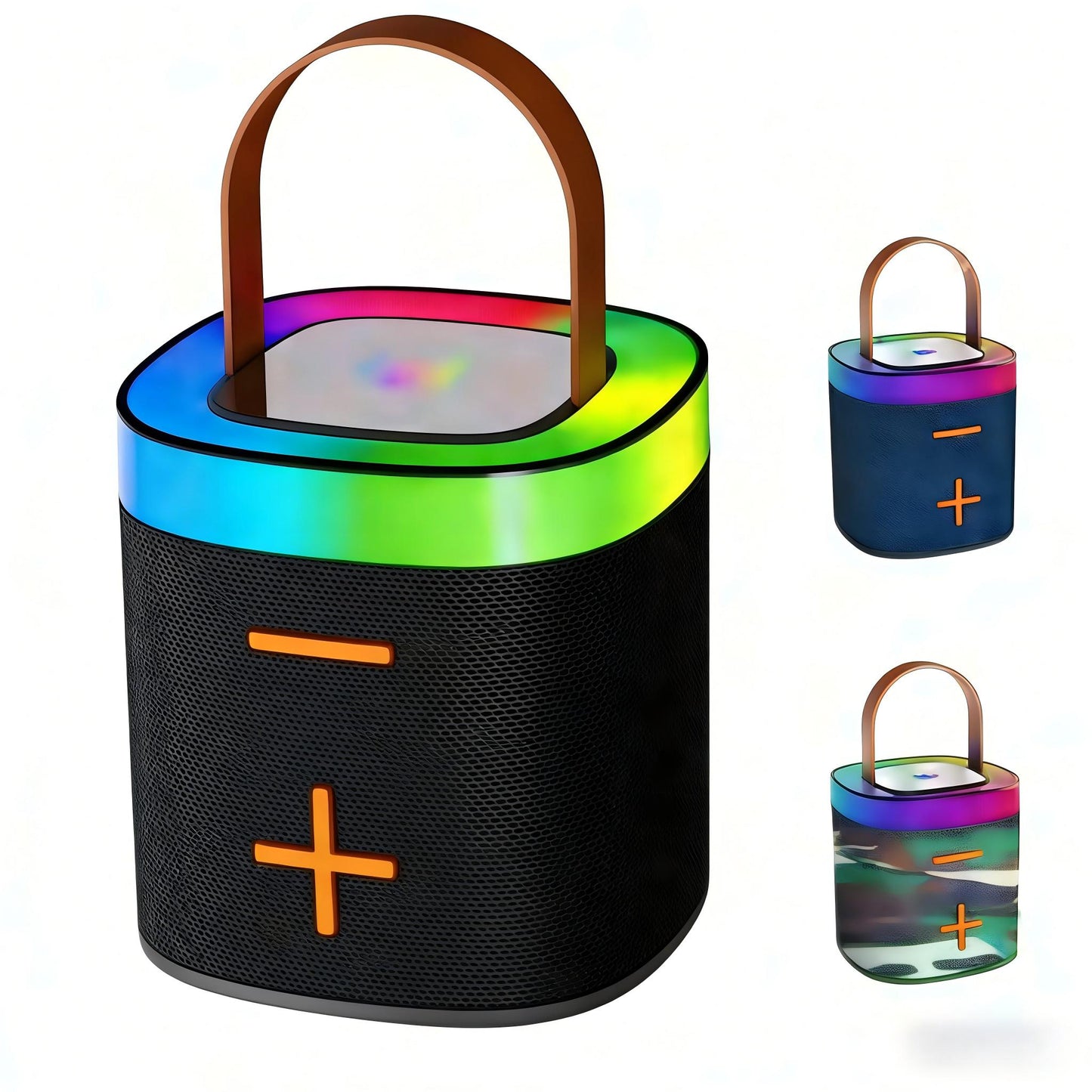 Caixa de som Bluetooth Altomex com luz RGB e tecnologia TWS da Vapto