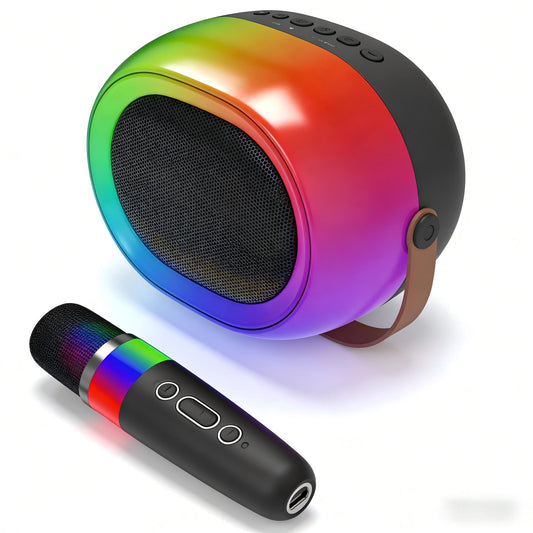Caixa de som Bluetooth Altomex com luz RGB e tecnologia TWS da Vapto
