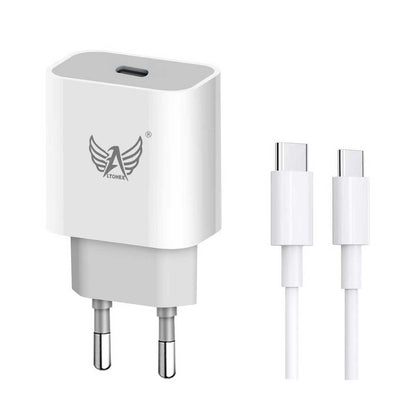 Carregador rápido Altomex de 35 W com fonte USB-C e cabo da Vapto