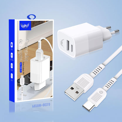 Carregador rápido Altomex de 35 W com fonte USB-C e cabo da Vapto
