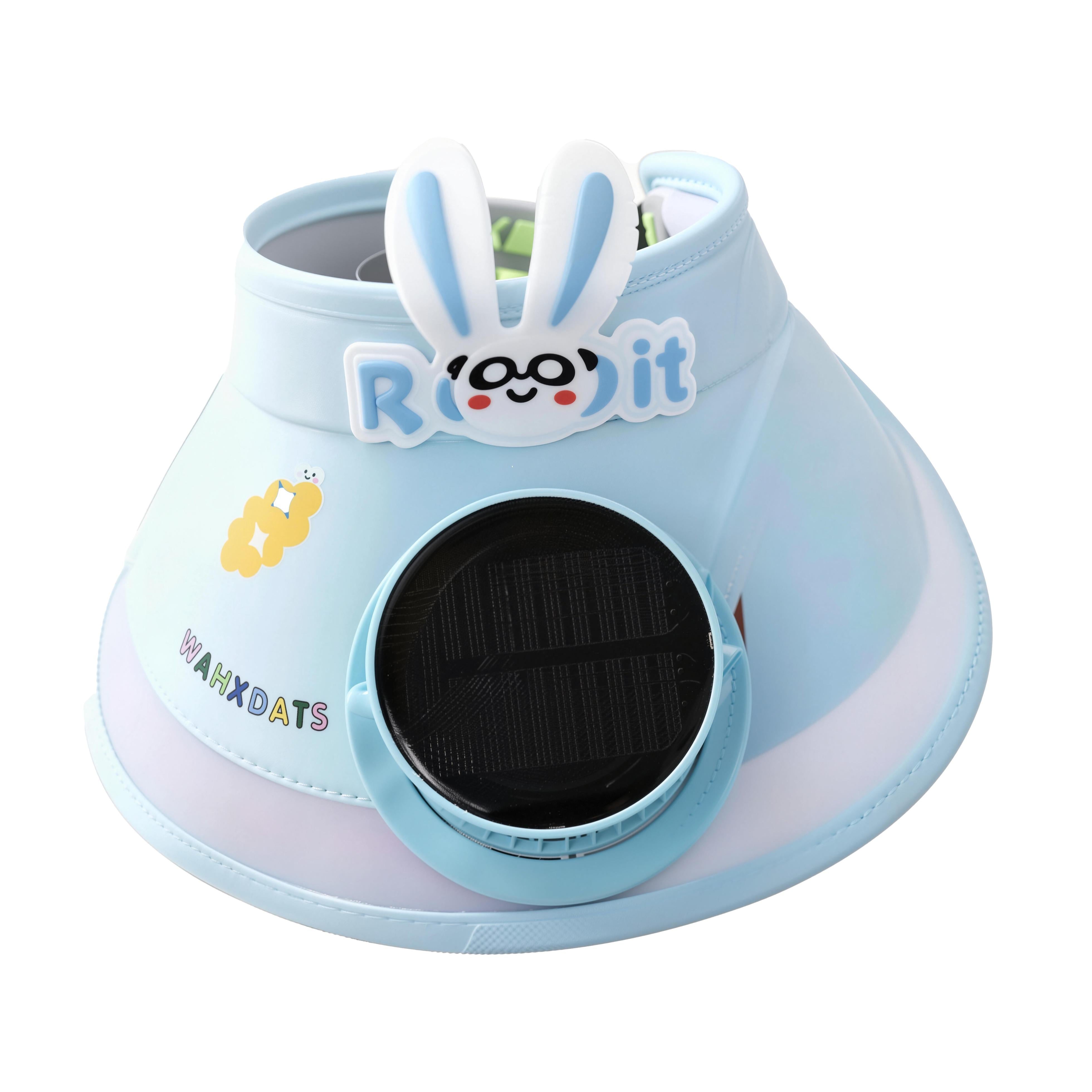 Chapéu infantil Altomex com ventilador solar e carregamento USB da Vapto
