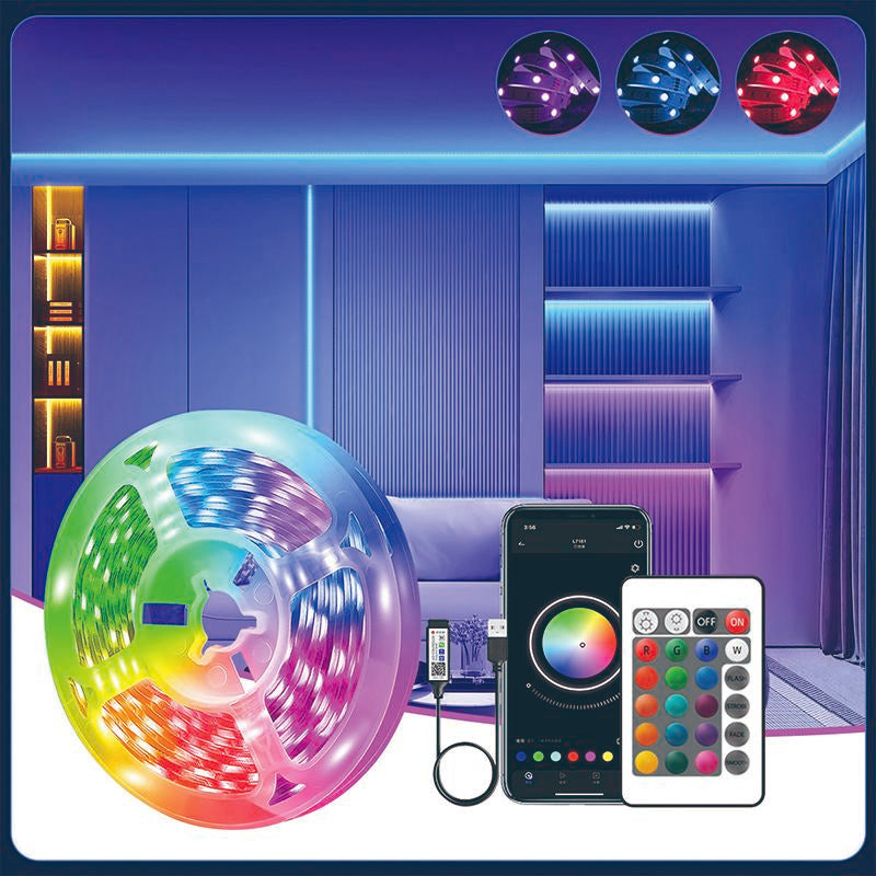 Fita LED RGB Altomex com USB para iluminação de fundo de PC e TV da Vapto