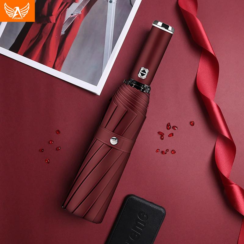 Guarda-chuva dobrável automático Altomex com luz LED e proteção UV da Vapto