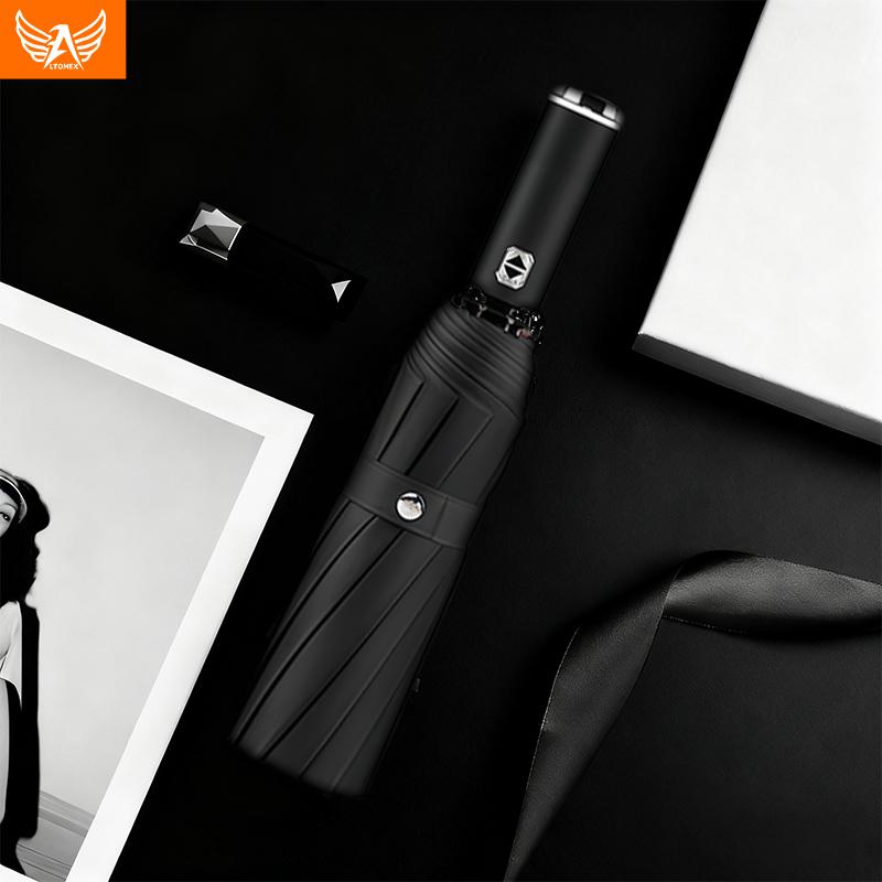 Guarda-chuva dobrável automático Altomex com luz LED e proteção UV da Vapto