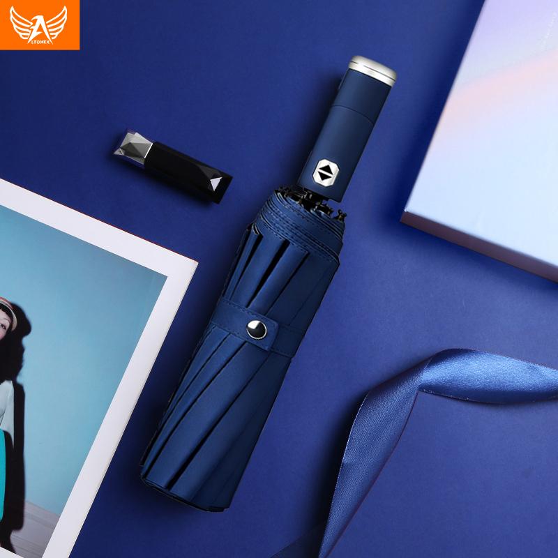 Guarda-chuva dobrável automático Altomex com luz LED e proteção UV da Vapto