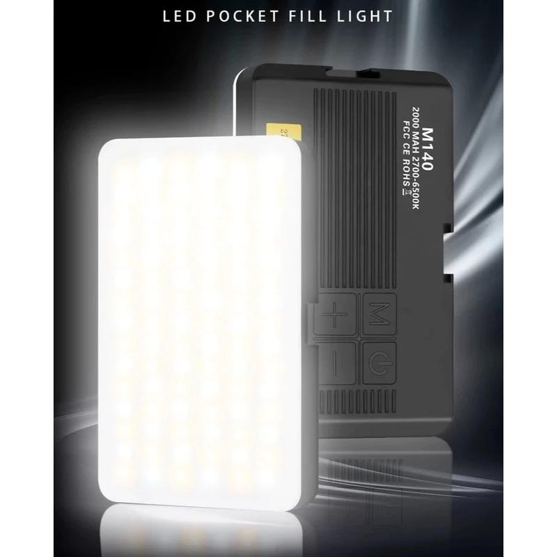 Mini luz de preenchimento LED portátil Altomex para celular e câmera da Vapto