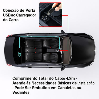 Painel LED flexível Altomex para carro com Bluetooth e controle por aplicativo da Vapto