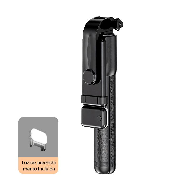 Bastão de selfie com tripé portátil e Bluetooth para celular da Vapto