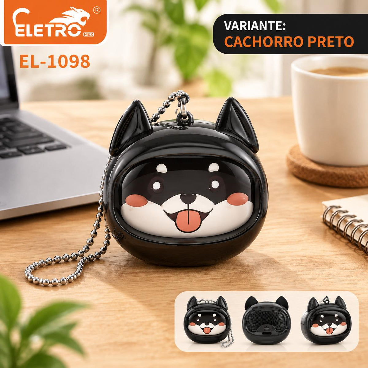 Mini Caixa de Som Bluetooth Cartoon 10W Bluetooth 5.3
