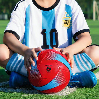 Bola de futebol oficial tamanho 5 feita de EVA e borracha da Vapto