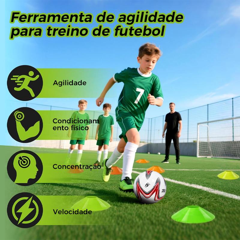 Bola de futebol oficial tamanho 5 feita de EVA e borracha da Vapto