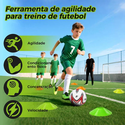 Bola de futebol oficial tamanho 5 feita de EVA e borracha da Vapto