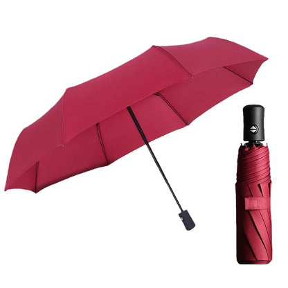 Altomex Guarda-Chuva Dobrável Automático com Iluminação LED e Proteção UV