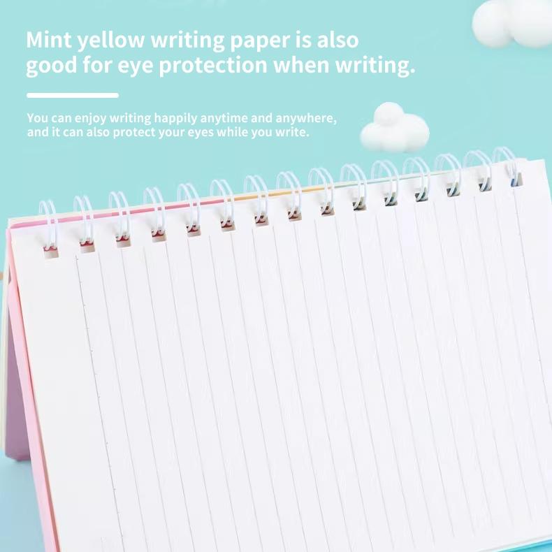 Caderno de exercícios A5 com 80 páginas e capa Pop It antiestresse da Vapto
