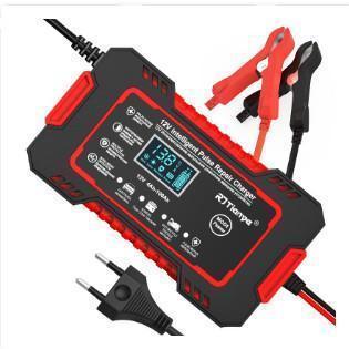 Carregador de bateria automotivo profissional de 12 V com função de dessulfatação da Vapto