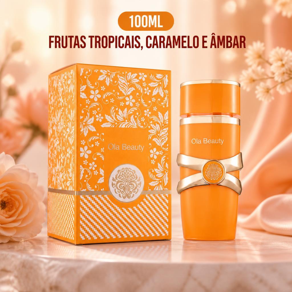 Perfume Árabe Feminino Ola Beauty 30ml e 100ml – 8 Fragrâncias Doces, Florais e Amadeiradas