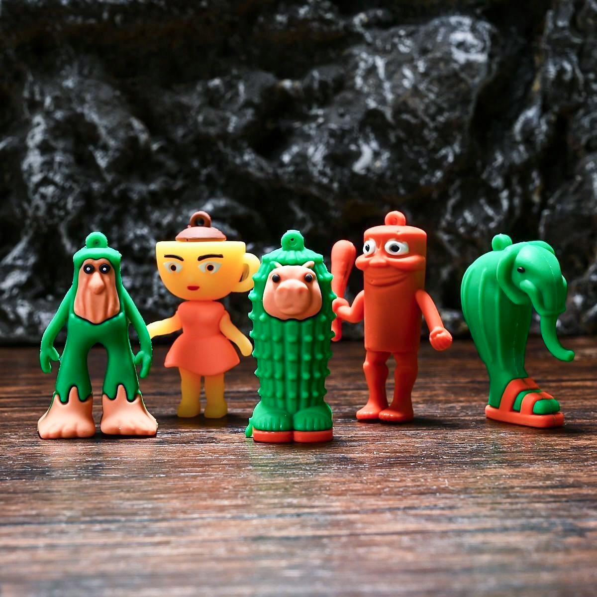 Chaveiro de silicone multifuncional para organizar chaves e prender em mochilas da Vapto
