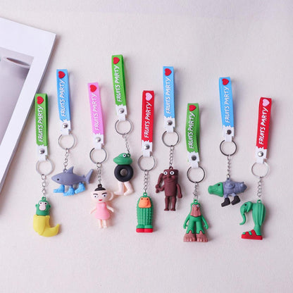 Chaveiro de silicone multifuncional para organizar chaves e prender em mochilas da Vapto