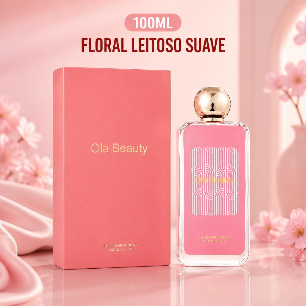 Perfume Árabe Feminino Ola Beauty 30ml e 100ml – 8 Fragrâncias Doces, Florais e Amadeiradas