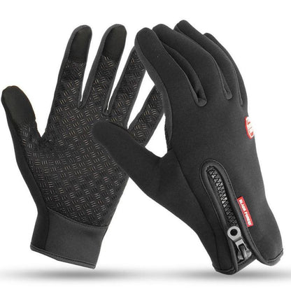 Luva Masculina de Ciclismo para Inverno com Forro Térmico e Impermeável