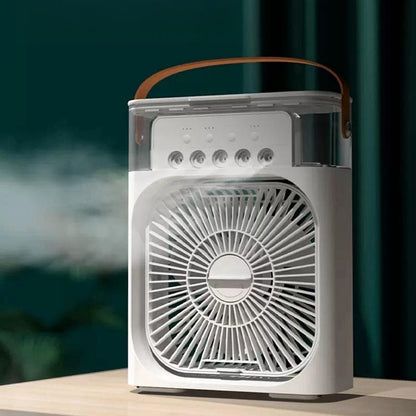 Mini Ventilador Climatizador com Umidificador e Reservatório de 600ml