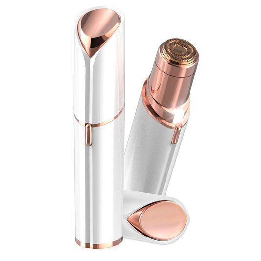 Depilador elétrico portátil com USB e duas cabeças para remoção de pelos da Vapto