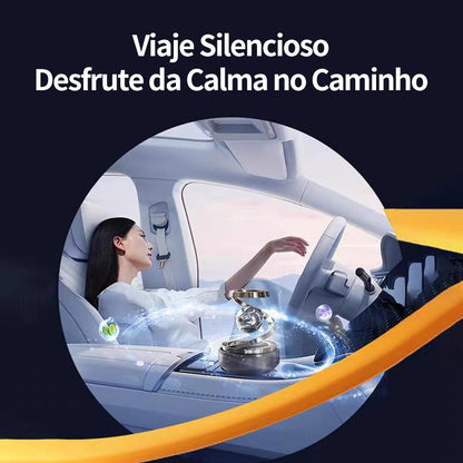 Desodorizador solar rotativo automático para carro com perfume da Vapto