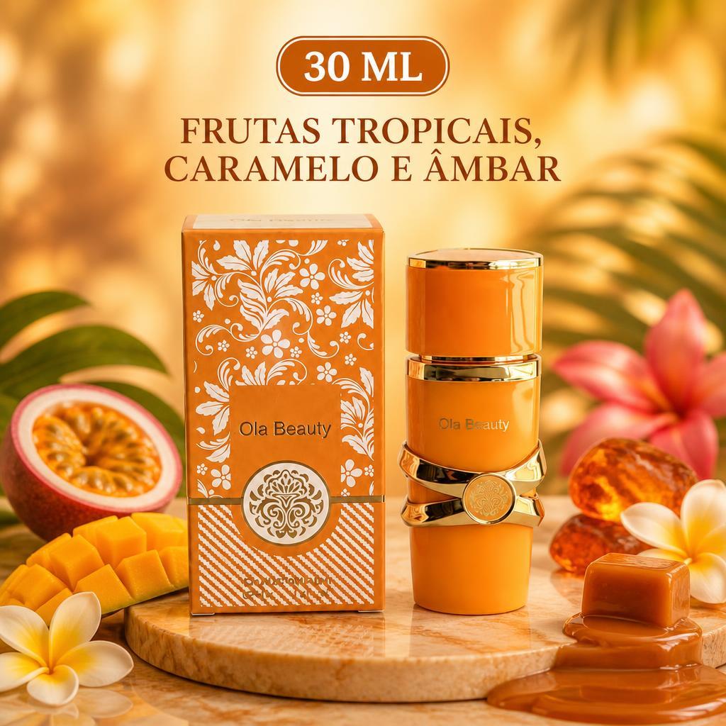 Perfume Árabe Feminino Ola Beauty 30ml e 100ml – 8 Fragrâncias Doces, Florais e Amadeiradas