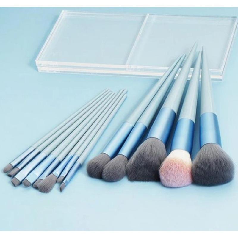 Kit 13 Pincéis de Maquiagem Profissional para Contorno e Base
