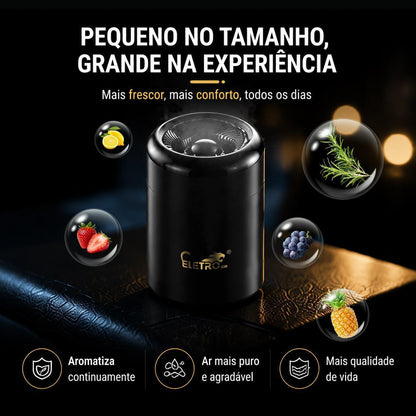 Aromatizador de carro Eletro com perfume sólido de longa duração
