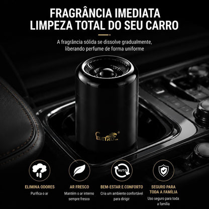 Aromatizador de carro Eletro com perfume sólido de longa duração