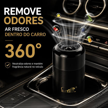Aromatizador de carro Eletro com perfume sólido de longa duração