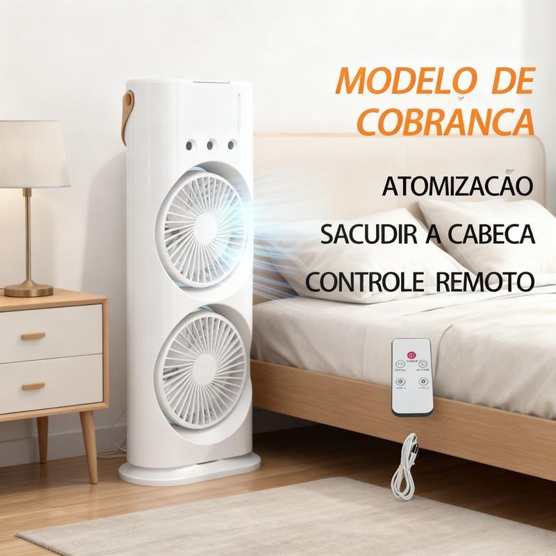 Climatizador de ar portátil Eletro com névoa e três bocais de saída da Vapto