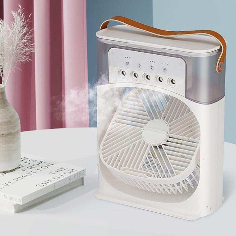 Climatizador de ar portátil Eletro com umidificador USB e luz LED da Vapto