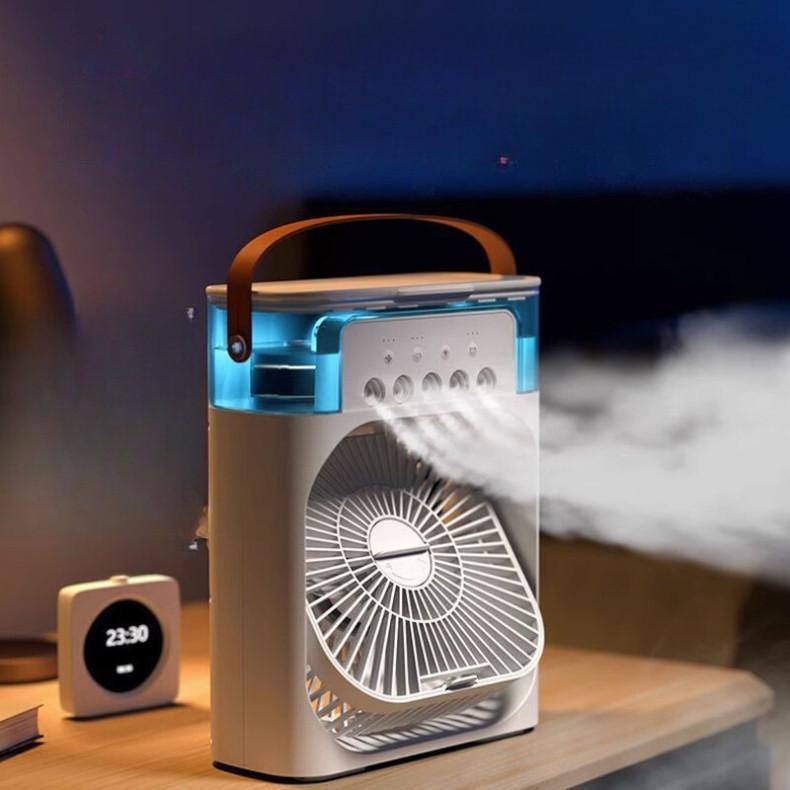 Climatizador de ar portátil Eletro com umidificador USB e luz LED da Vapto