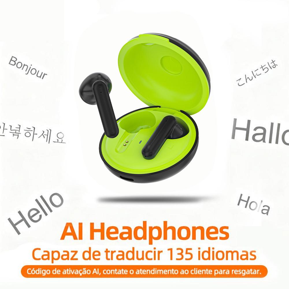 Fone Bluetooth Eletro com cancelamento ativo de ruído