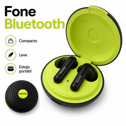 Fone Bluetooth Eletro com cancelamento ativo de ruído da Vapto