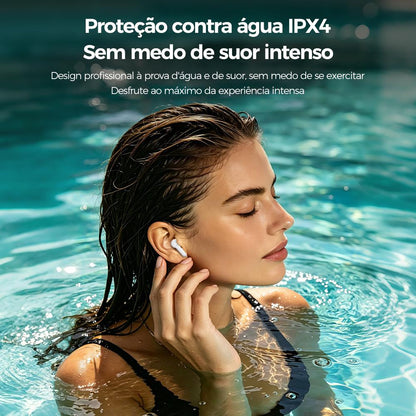 Fone Bluetooth Eletro com cancelamento ativo de ruído da Vapto