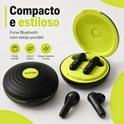 Fone Bluetooth Eletro com cancelamento ativo de ruído da Vapto