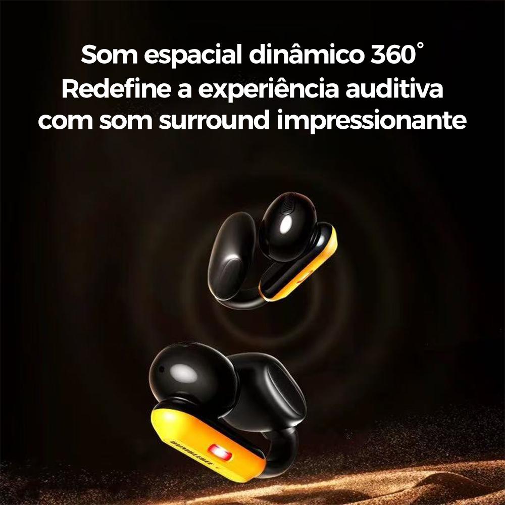 Fone Bluetooth estéreo Eletro resistente à água com cancelamento de ruído da Vapto
