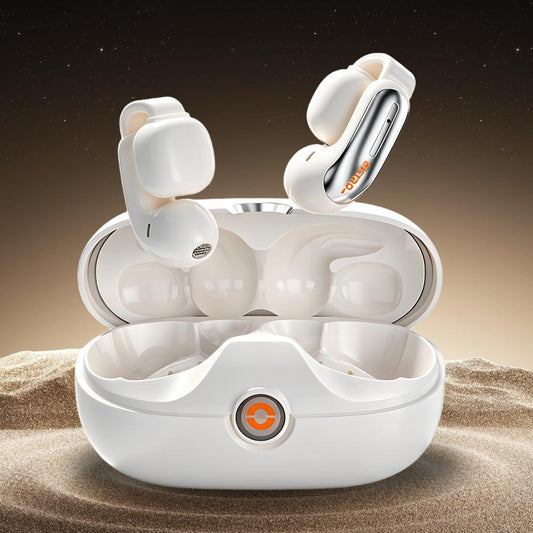 Fone Bluetooth open-ear Eletro com clip esportivo para uso sem fio