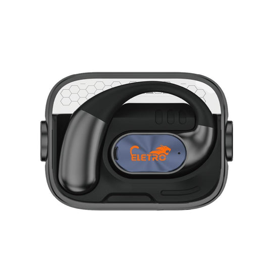 Fone de ouvido sem fio aberto Eletro com Bluetooth para música e chamadas