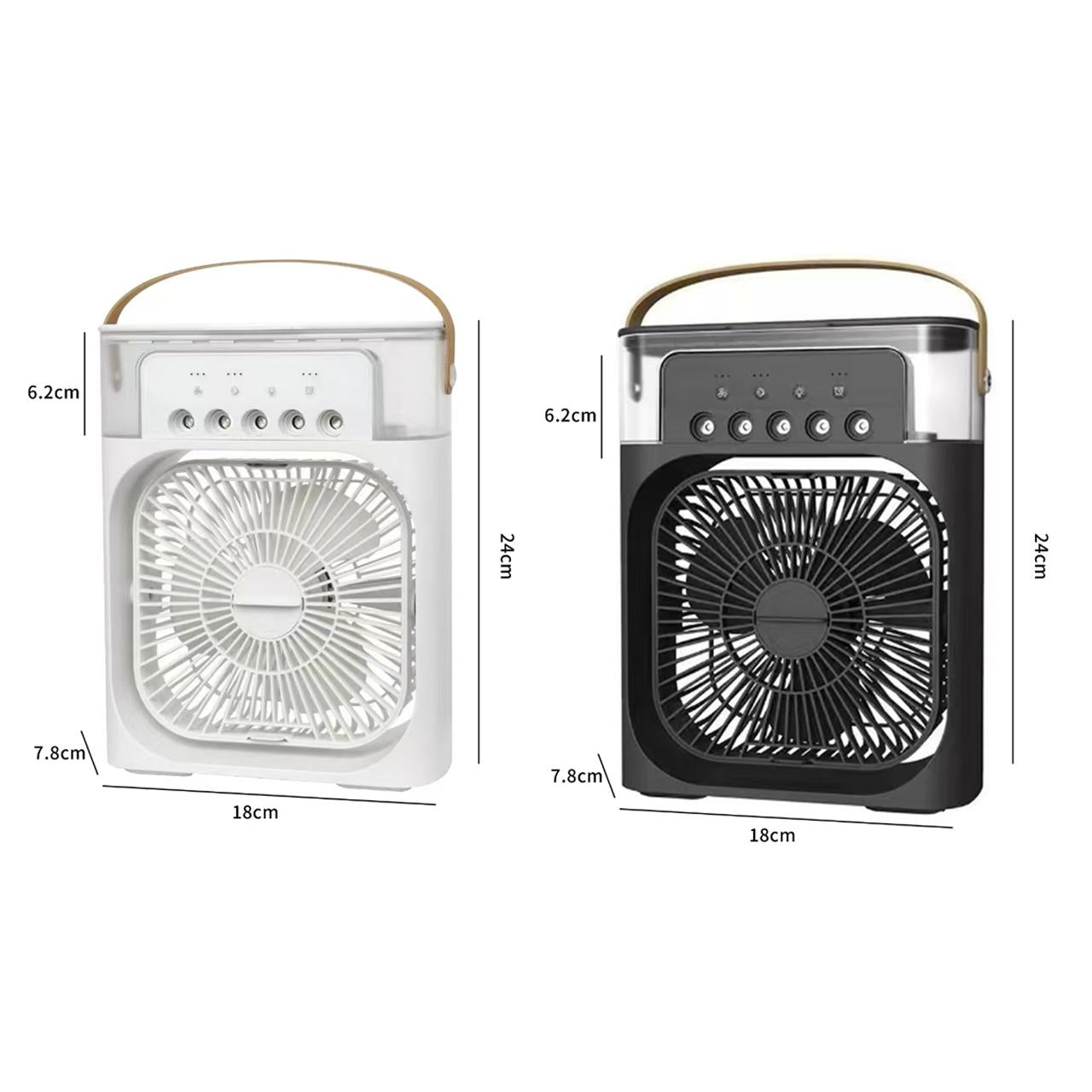 Ventilador USB portátil Eletro com pulverizador e função umidificadora da Vapto