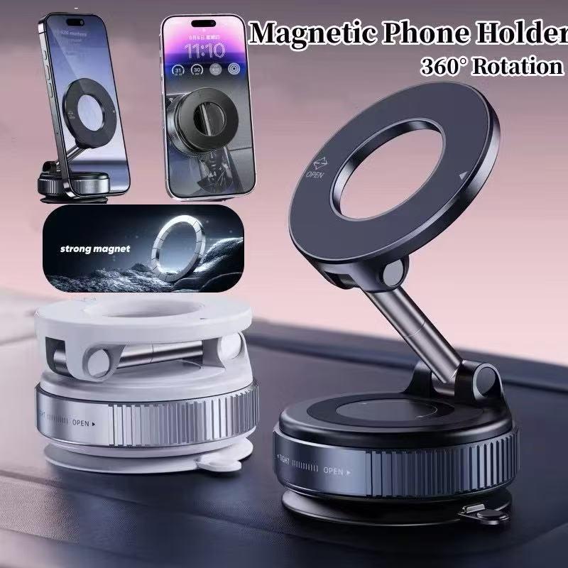 Altomex Suporte Magnético Forte para Celular com Ventosa Dobrável 360° Universal