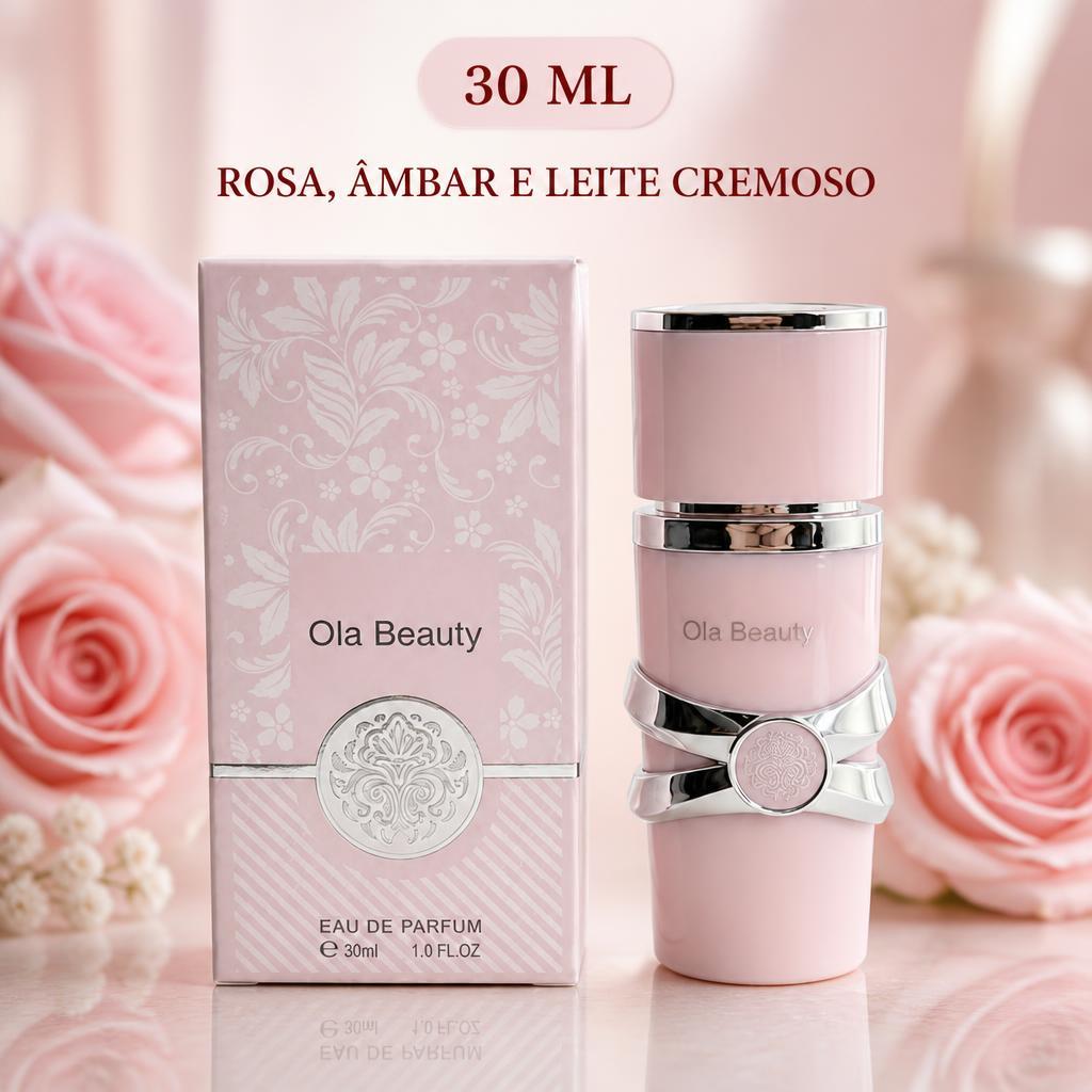 Perfume Árabe Feminino Ola Beauty 30ml e 100ml – 8 Fragrâncias Doces, Florais e Amadeiradas