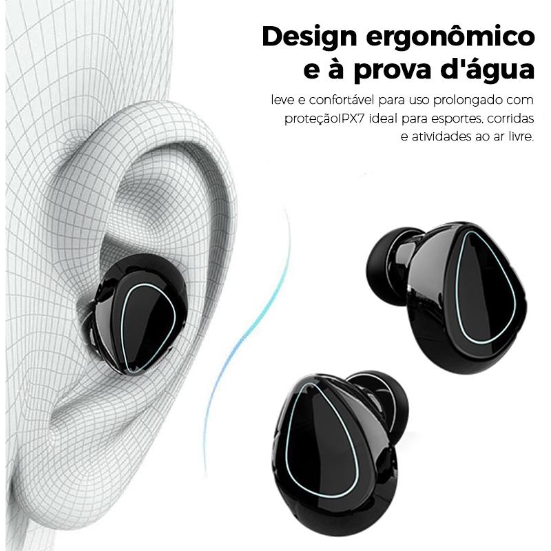 Fone de ouvido Bluetooth over-ear dobrável com microfone da Vapto