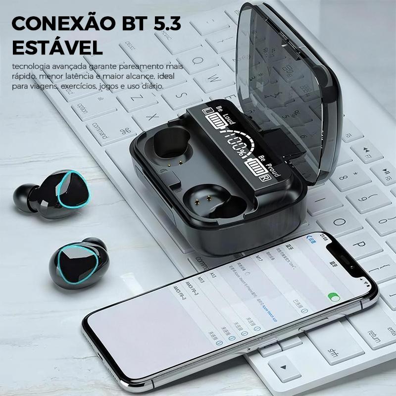 Fone de ouvido Bluetooth over-ear dobrável com microfone da Vapto