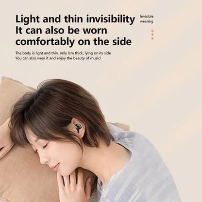 Fone Bluetooth TWS confortável para dormir com estojo e display LED da Vapto