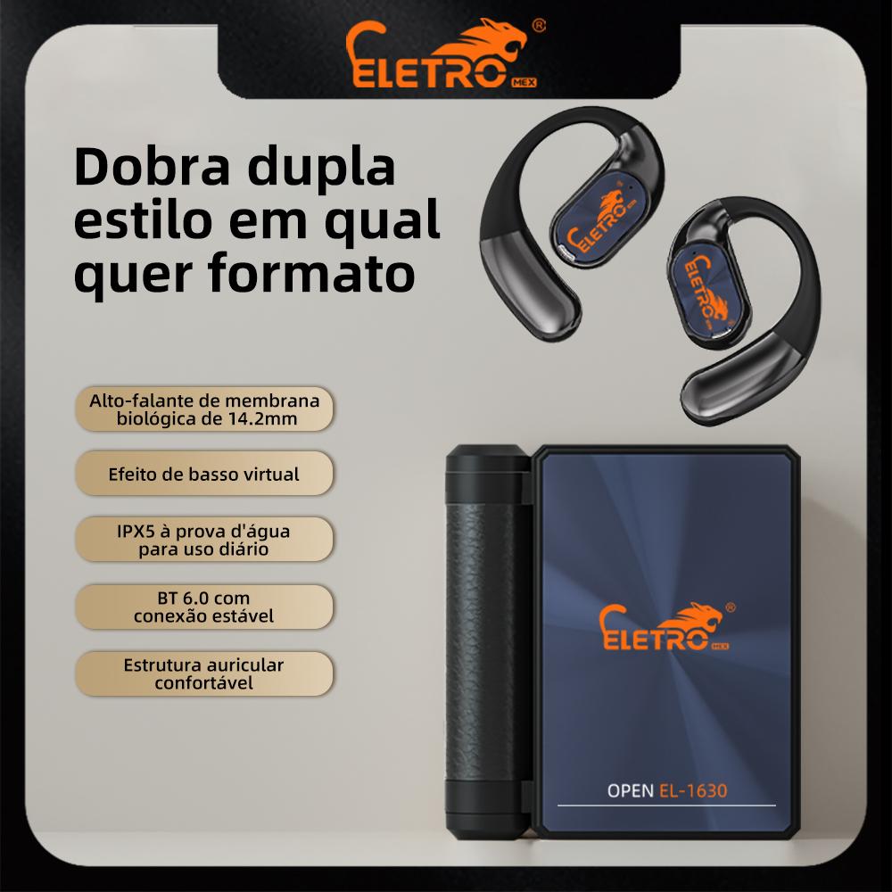 Fone Eletro Bluetooth dobrável da Vapto